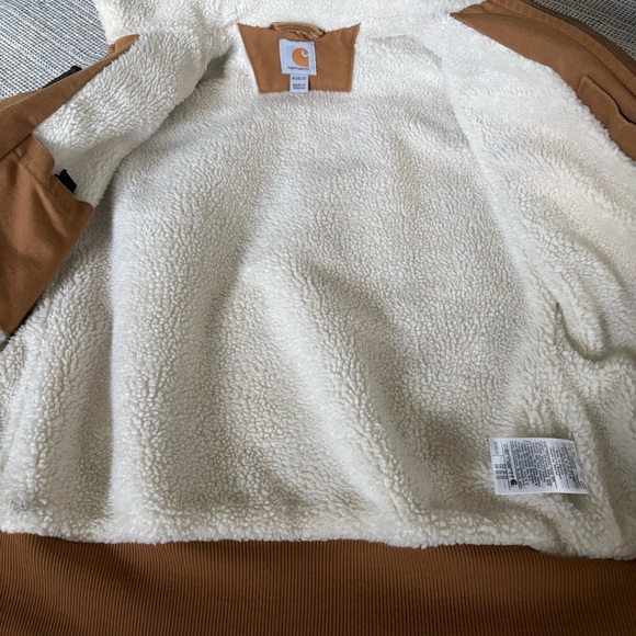 Carhartt Wildwood Sherpa Lined Jacket with Hood - Picture 13 of 13